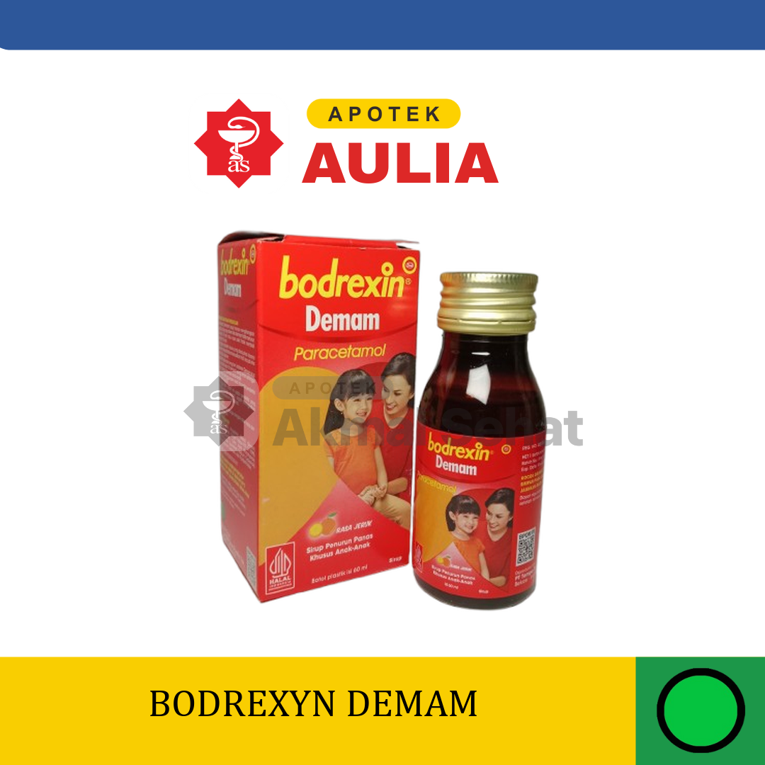 Bodrexin Demam Sirup Rasa Jeruk 60 ml