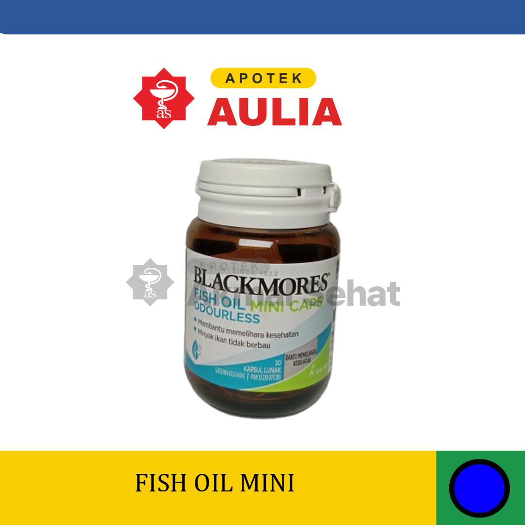 Blackmores Fish Oil Mini Caps Odourless
