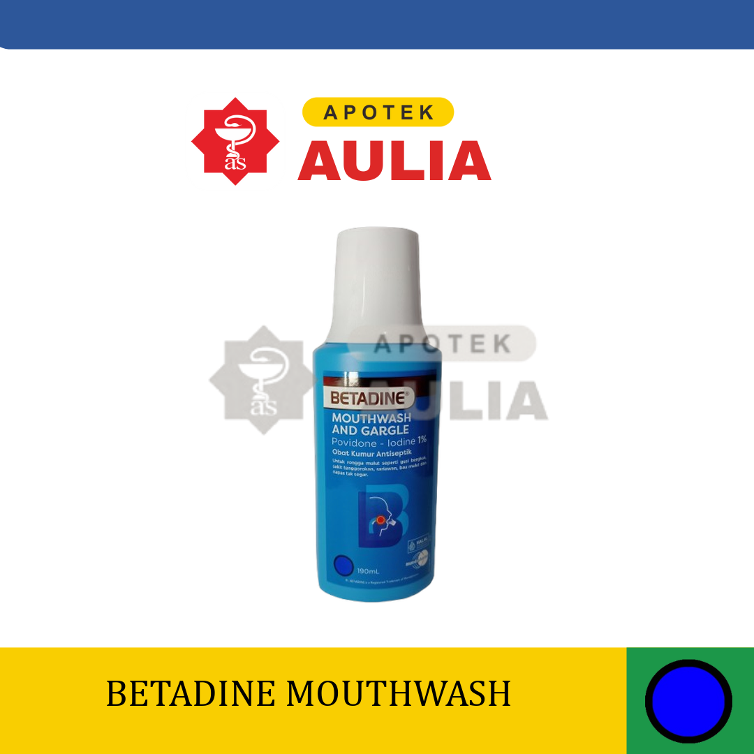 Betadine Mouthwash and Gargle 190 ML