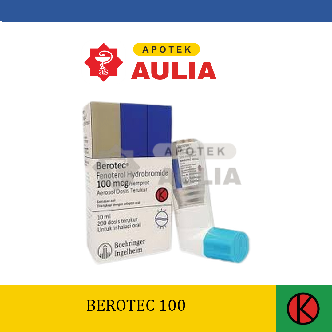 Berotec Fenoterol Hydrobromide 100 mcg