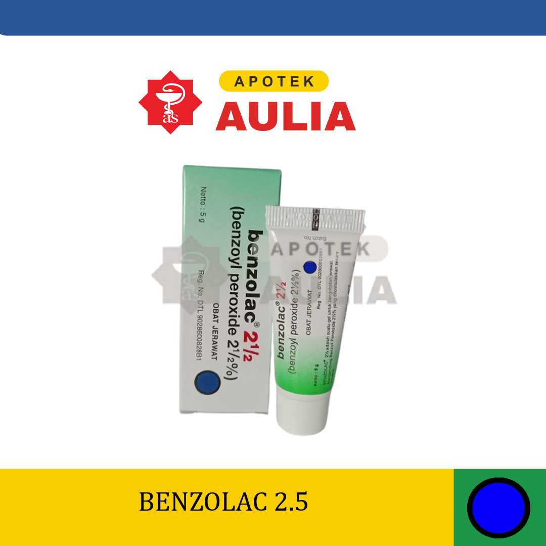 Benzolac 2.5 Benzoyl Peroxide 2.5%